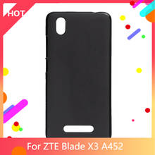 Blade X3 A452 Case Matte Soft Silicone TPU Back Cover For ZTE Blade X3 A452 Phone Case Slim shockproof 2024 - buy cheap