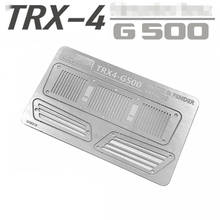 Cubierta de rejilla de admisión de Metal para 1/10 TRAXXAS TRX4 G500 TRX6 G63 6X6 RC Crawler, piezas de coche, accesorios de decoración 2024 - compra barato