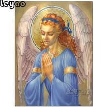 5D diamond mosaic Religious icon Diy Diamond Painting guardian angel Embroidery Diamond Cross Stitch rhinestone Decor Puzzle 2024 - buy cheap