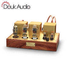 Amplificador de Audio Douk Audio de alta gama 2A3, HiFi, estéreo de un solo extremo, amplificador integrado, hecho a mano puro 2024 - compra barato