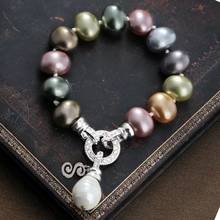 Juya-broches de mano para costura, accesorios de lujo para costura, piedras naturales, fabricación de Joyas de perlas 2024 - compra barato