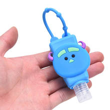 1PC/2PC 30ml Cute Silicone Mini Hand Sanitizer Hand Gel Holder Portable Safe Gel Holder Travel Shampoo Soap Dispenser Bottle 2024 - buy cheap