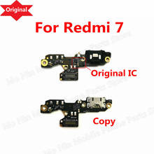 Módulo de micrófono Original + piezas de conector de Cable flexible de tarjeta de puerto de carga USB, reemplazo de Xiaomi Redmi 7 2024 - compra barato
