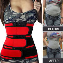 Neoprene Sweat Waist Trainer Body Shaper Tummy Corset Slimming Belt Shapewear Weight Loss Belly Band Sports Girdles Workout Belt 2024 - buy cheap