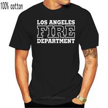 Новинка 2019, модная двухсторонняя футболка с надписью Lafd, Los Angeles, Пожарная служба, поиск и спасение фильмов Сан-Андреас 2024 - купить недорого