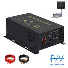 Wired Control Pure Sine Wave Inverter 600W Solar Panel Inverter Battery 12V/24V/48V/96V/110V DC to AC 120V/220V/240V Converter 2024 - buy cheap