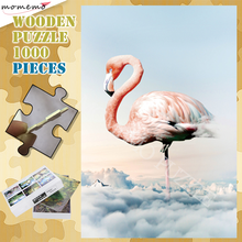 Flamingo Puzzle 300 500 1000 Pieces Animal Wooden Jigsaw Picture Puzzle for Adults Kids Educational Puzzles Games Toys Nice Gift 2024 - buy cheap