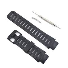 1Set Soft Rubber Watch Band Metal Buckle Wrist Strap for Suunto X-Lander Smart Watch Accessories Kit 2024 - buy cheap