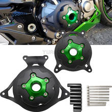 For KAWASAKI Z750 2007-2012 Motorcycle Accessories Parts Engine Stator Cover Engine Protective Cover Protector Z800 2013-2016 2024 - buy cheap