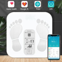 Luxury Bluetooth BMI Body Fat Weight Scale Floor Electronic Bathroom Weighing Scale For Body Smart Balance Fat Body Analyzer 2024 - buy cheap