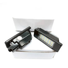 Luz de matrícula para Peugeot 3008, 508, 307, 106, 407, 1007, 607, 508, 406, 207, 308, 406, CITROEN C2, C3, C4, C5, C6, C8, DS3 2024 - compra barato