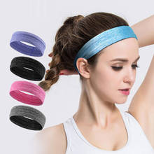 Elastic Sports Sweatband Breathable Gym Headband Anti-Slip Women Men Basketball Fitness Yoga Running Hair Band Overgrip 2024 - buy cheap
