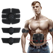 ABS Stimulator Muscle Toner Abdominal Muscle Stimulator Arm Trainer for Women Men Abdominal Muscle Exerciser Trainer 2024 - buy cheap