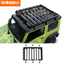 SHINEKA Car Roof Racks For Suzuki Jimny Car Aluminum alloy Luggage Cargo Storage Racks Accessories For Suzuki Jimny 2019 2020 2024 - buy cheap