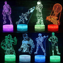 Battle Royale LED Projection Lamp Party Supplies Gifts Kids Bedroom Decoration Sleep Light 2024 - buy cheap