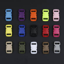 10pcs Colorful Quick Side Release Buckles 3/8" Side Release Buckle Bracelet Collar Strap Webbing 10mm Buckle Clips 2024 - buy cheap