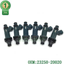 6 PCS High Flow Rate Fuel Injector 23250-20020 2325020020 for Toyota Avalon Camry Highlander Sienna Solara 3.0L V6 1999-2004 2024 - buy cheap