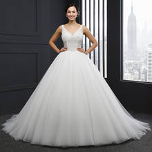 Vestido de novia largo con cuentas para SL-042, vestido de novia femenino con cuentas, 2020 2024 - compra barato