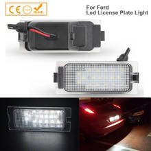 2Pcs LED License Plate Light Number Plate Module Rear Lamps For Ford Edge Escape Mercury Mariner White Canbus Car Accessories 2024 - buy cheap