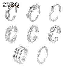 ZYZQ летнее модное сексуальное резное 8-Piece кольцо для ног простое открытие регулируемое кольцо для ног Набор 2024 - купить недорого