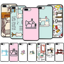 sewing machine tailor Soft Phone Cover Case for iphone 12 Mini SE 2020 5 5S 6 6S Plus 7 8 Plus X XR XS 11 Pro Max 2024 - buy cheap