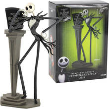 Película de pesadilla antes de Navidad, 25 ° aniversario, Jack skeleton, modelo de figura de acción coleccionable de PVC de 30cm, juguete para regalo 2024 - compra barato