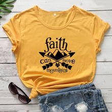 Camiseta religiosa cristã, camiseta feminina para mover flechas e estética 2024 - compre barato