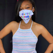 Máscara de feliz cumpleaños para mí, decoración de fiesta de cumpleaños, recuerdo, regalo, accesorios para fotos 2024 - compra barato