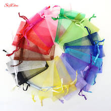 50Pcs Organza Bags Jewelry Packaging Sachet Bags Wedding Event Decoration 5z 2024 - buy cheap