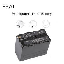 7800mAh NP F970 NP-F970 npf970 Powerbank Battery for SONY F960 F550 F970 F570 CCD-RV100 Photography lamp Battery 2024 - buy cheap
