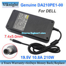 Genuine 19.5V 10.8A DA210PE1-00 AC Adapter PA-7E Y044M for DELL M17x M6400 M6500 m4400 m6700 D846D E6400 E6410 Laptop Charger 2024 - buy cheap