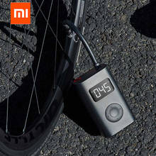 2021 xiaomi mijia inflator 1s digital pressão dos pneus bomba elétrica portátil com saco de armazenamento para bicicleta da motocicleta futebol 2024 - compre barato