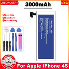 3000mAh Battery For Apple iPhone 4S Battery iPhone 4GS iPhone4S 2024 - buy cheap