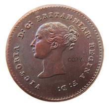 1839 uk great uk/ceil victoria quarto de missão moedas cópia 2024 - compre barato