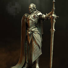 1/24 Scale Vampire warrior Unpainted Resin Figure Building Kit 2024 - buy cheap