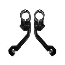 Abrazaderas de pie de pierna larga para motocicleta, protector de motor de carretera para Harley Touring Softail, de 1-1/4 ", color negro 2024 - compra barato