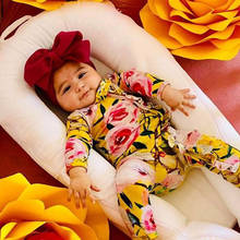 Newborn Infant Baby Girl Boy Footed Sleeper Romper Headband Clothes Outfits unisex baby rompers 2020 New Fashion jumpsuit 2024 - buy cheap