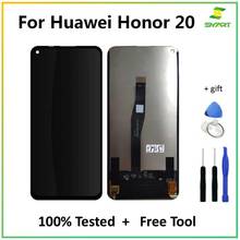 Для huawei Honor 20 экран ЖК-дисплей сенсорный экран дигитайзер для Honor20 Замена для huawei Honor 20 YAL-L21 YAL-AL00 ЖК 2024 - купить недорого