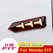 For Honda FIT JAZZ 2014-19 LED turn signal GK5 leaf board fishbone lamp side standard decorative light car accessories 2024 - buy cheap