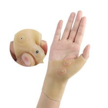 Guantes de Gel de silicona para artritis, manoplas de soporte para muñeca, mano y pulgar, terapia transpirable, soporte de compresión para muñeca, 1 ud. 2024 - compra barato