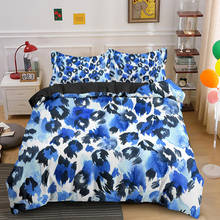 Colorful Psychedelic Leopard Bedding Set Single Double King Queen Size Quilt Duvet Cover With Pillowcase 2/3pcs Bedclothes 2024 - buy cheap
