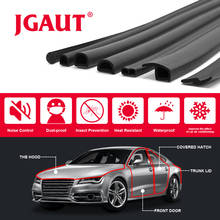4 Meters B P Z D G Car Door Seal EPDM Rubber Waterproof Sound Insulation Shock Absorption Auto Sealant Strip for Door Tail Cover 2024 - buy cheap