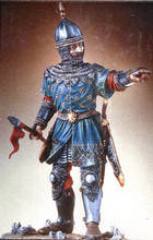 75mm ancient Turkish Knight stand (with base )    Resin figure Model kits Miniature gk Unassembly Unpainted 2024 - buy cheap