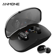 ANMON TWS X18 Wireless Bluetooth Earphone with Charging Box Portable Hands free Dual Wireless Earbuds for Mobile Phone Earphones 2024 - buy cheap