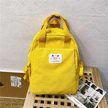 Harajuku Waterproof Nylon Backpack Students Bookbag Women Travel Shoulder Bag Mochila Feminina Teenager Girl Bagpack School Bags 2024 - buy cheap