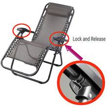 1x 19mm Fixed catch Lock For Zero gravity foldable reclining camping beach chair 2024 - buy cheap