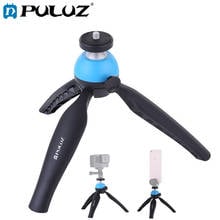 PULUZ Pocket Mini Tripod Mount For Smartphones 17.3*5.5*4.3cm 360 Degree Ball Head Tripod Set For GoPro DSLR Cameras 2024 - buy cheap