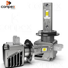 Conpex новейшая 37 Вт H7 H4 canbus внутренсветодиодный ная лампа фары для H4 H1 H11 9005 9006 H7 6000k Автомобильная фара H4 светодиодный ные автомобильные лампы 2024 - купить недорого