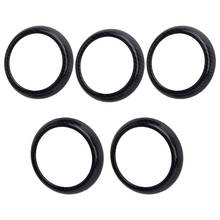 5Pcs Carbon Fiber Texture Air Conditioning Vent Ring Cap Cover Car ABS fit for Mercedes Benz A Class W176 CLA Class C117 X156 2024 - buy cheap