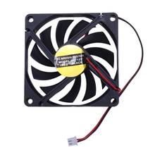 80mm 2 Pin Connector Cooling Fan for Computer Case CPU Cooler Radiator 2024 - buy cheap